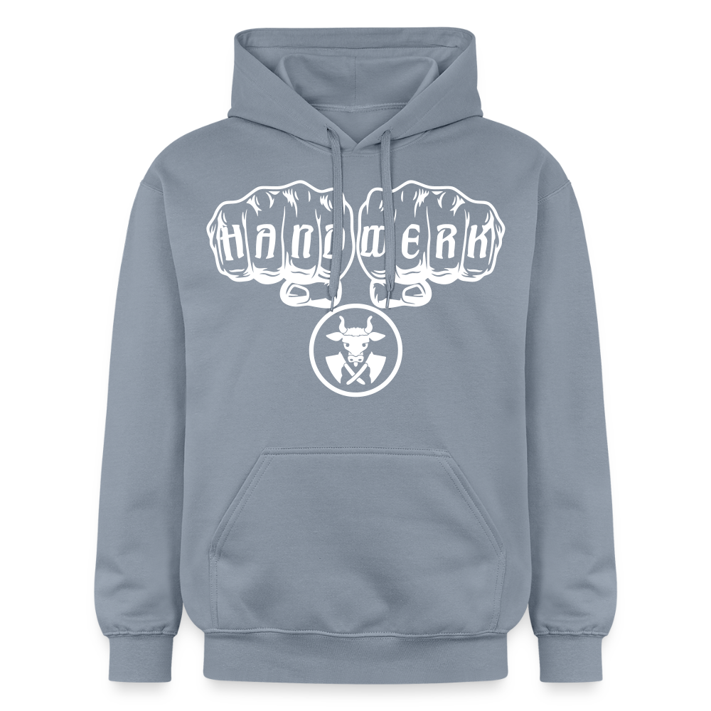 Gildan Unisex Softstyle® "Metzger" Blau Gildan Unisex Softstyle® Midweight Hoodie