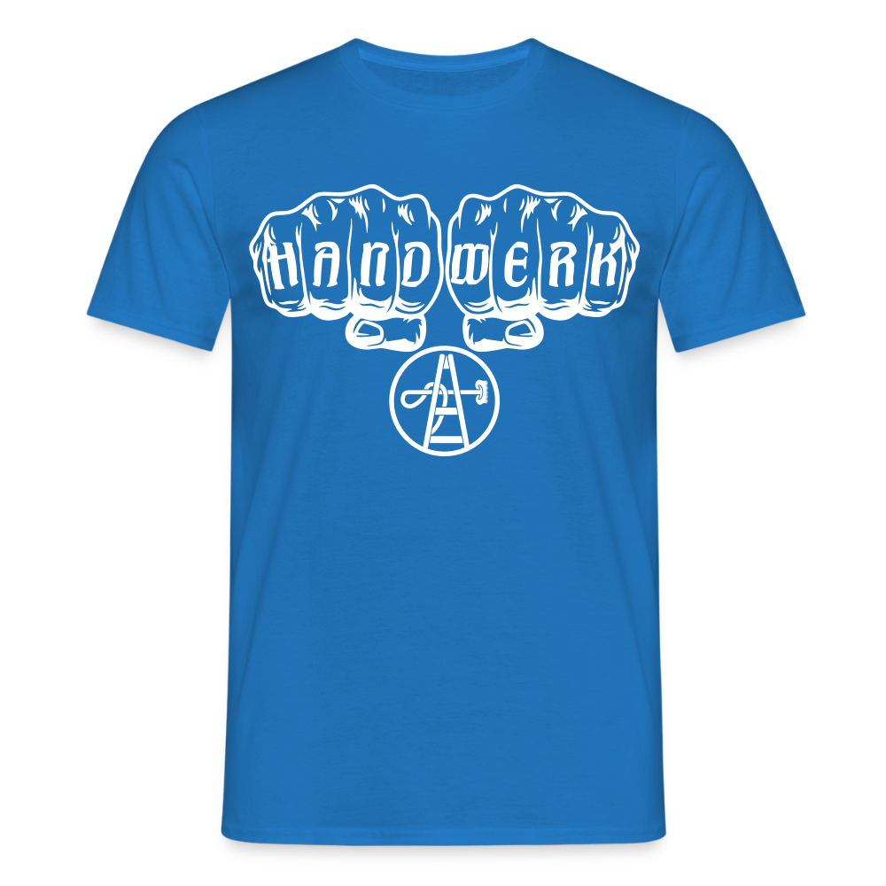 Unisex T-Shirt "Gebäudereiniger" Royalblau Männer T-Shirt