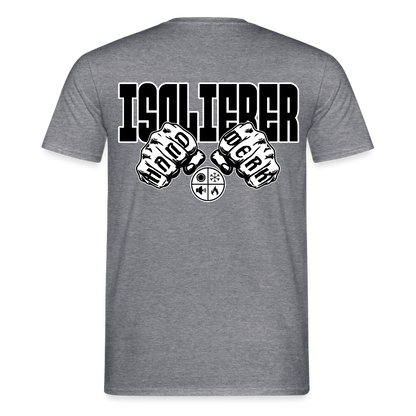 Unisex T-Shirt "Isolierer" Graphit meliert Männer T-Shirt
