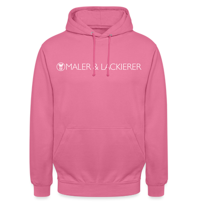 Unisex Hoodie "Maler+Lackierer" Pink Unisex Hoodie