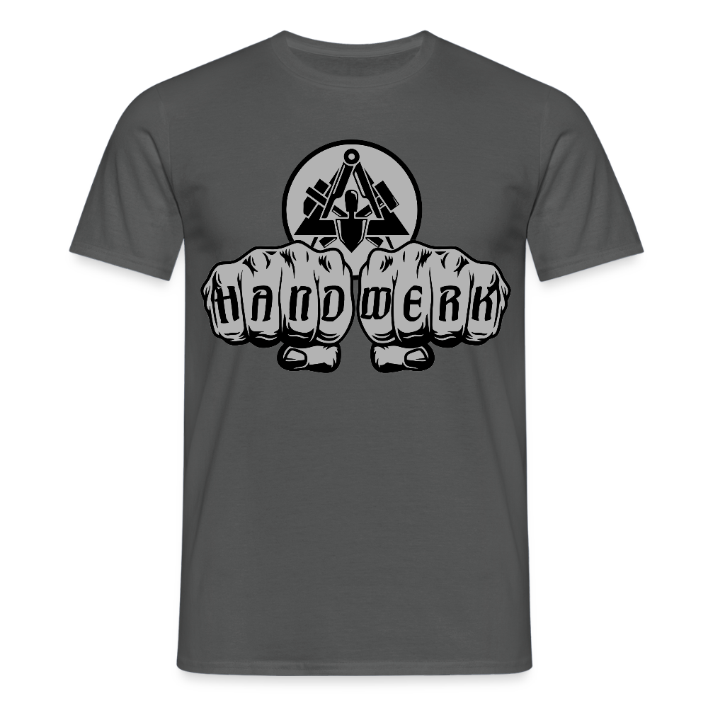 Unisex T-Shirt "Maurer" Anthrazit Männer T-Shirt