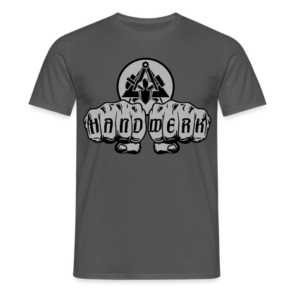 Unisex T-Shirt "Maurer" Anthrazit Männer T-Shirt