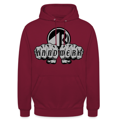 Unisex Hoodie "Raumausstatter" Bordeaux Unisex Hoodie