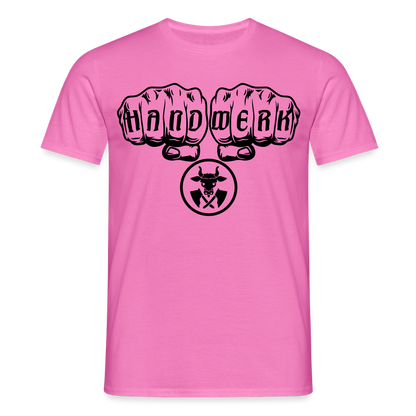 Unisex T-Shirt "Metzger" Pink Männer T-Shirt