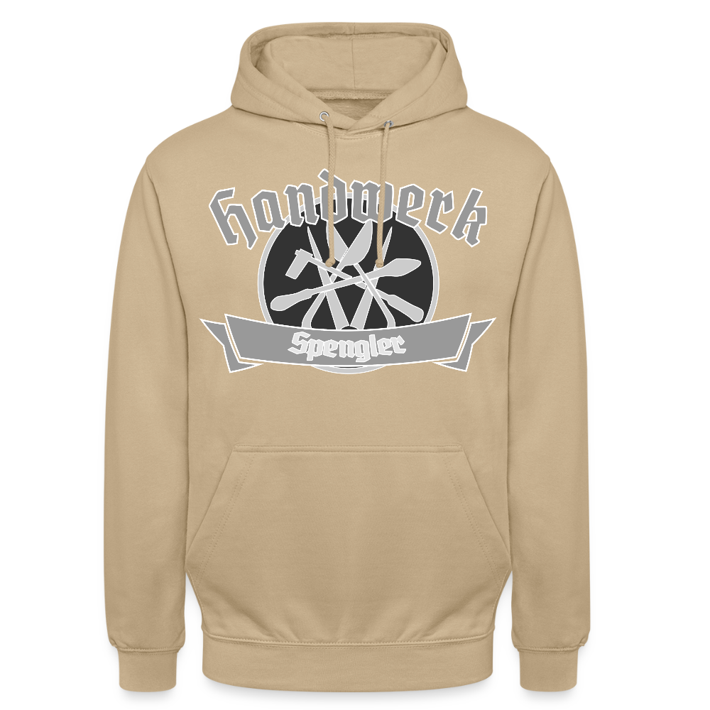 Unisex Hoodie "Spengler" Beige Unisex Hoodie