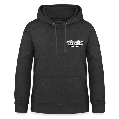 Frauen Hoodie "Heizungsbauerin" (beidseitig beruckt) - Anthrazit