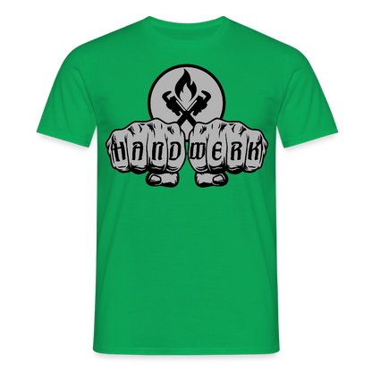 Unisex T-Shirt "Heizungsbauer" Kelly Green Männer T-Shirt