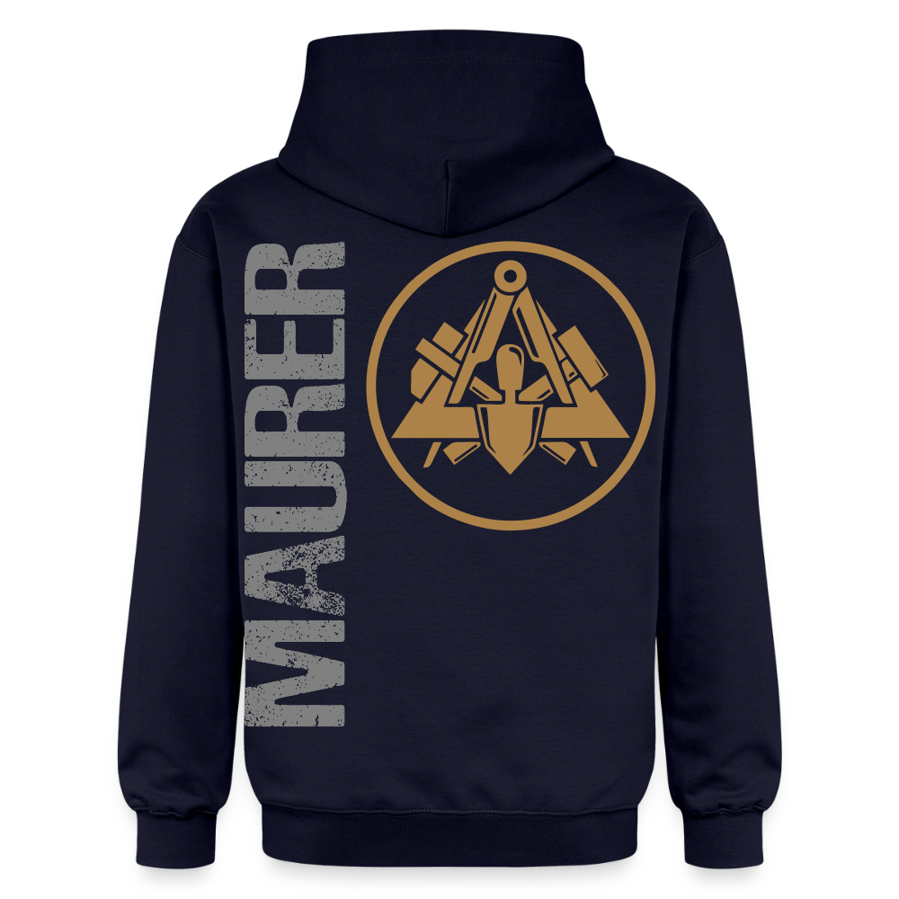 Gildan Unisex Softstyle® "Maurer" Navy Gildan Unisex Softstyle® Midweight Hoodie