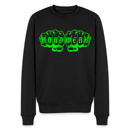 Unisex Premium Pullover "Steinmetz" neongrün Männer Premium Pullover