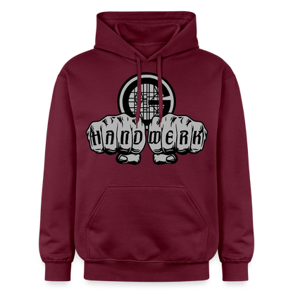 Gildan Unisex Softstyle® "Gerüstbauer" Maroon Gildan Unisex Softstyle® Midweight Hoodie