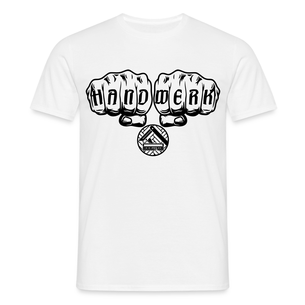 Unisex T-Shirt "Parkettleger" Weiß Männer T-Shirt