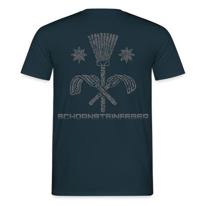 Unisex T-Shirt "Schornsteinfeger" Navy Männer T-Shirt