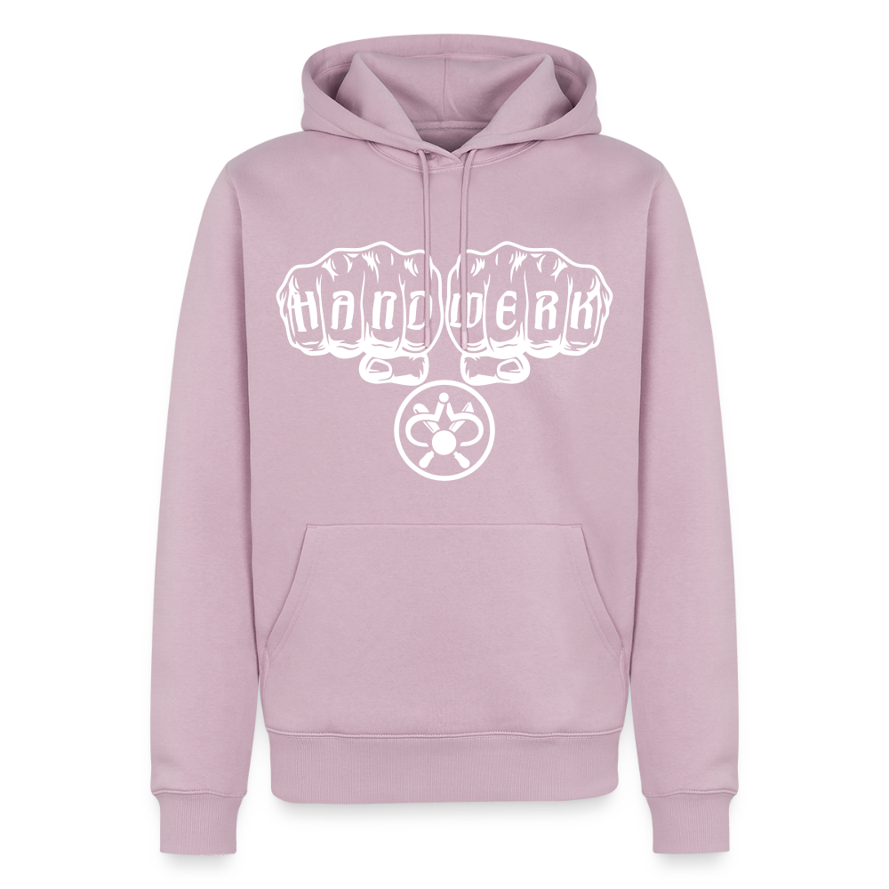 Männer Premium Hoodie "Drechsler" - Altrosa