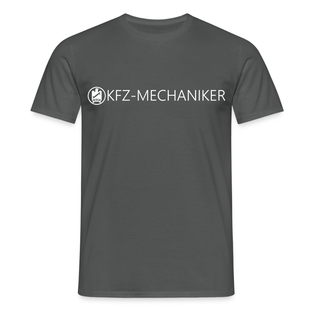 Unisex T-Shirt "KFZ-Mechaniker" Anthrazit Männer T-Shirt