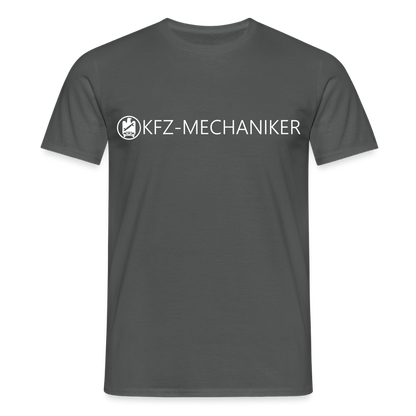 Unisex T-Shirt "KFZ-Mechaniker" Anthrazit Männer T-Shirt