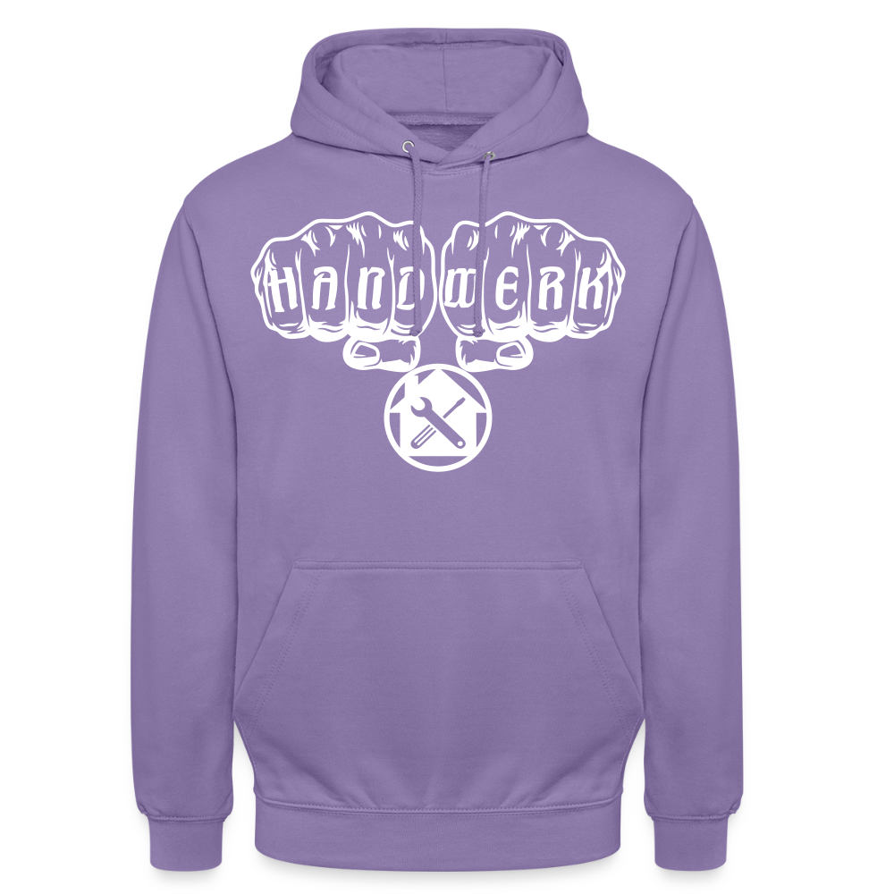 Unisex Hoodie "Hausmeister" Lavendel Unisex Hoodie