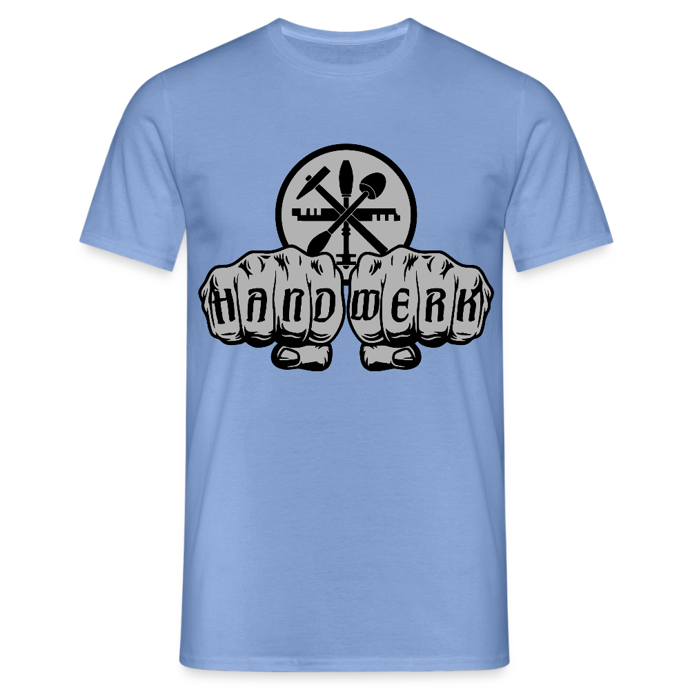 Unisex T-Shirt "Glaser" Carolina Blue Männer T-Shirt