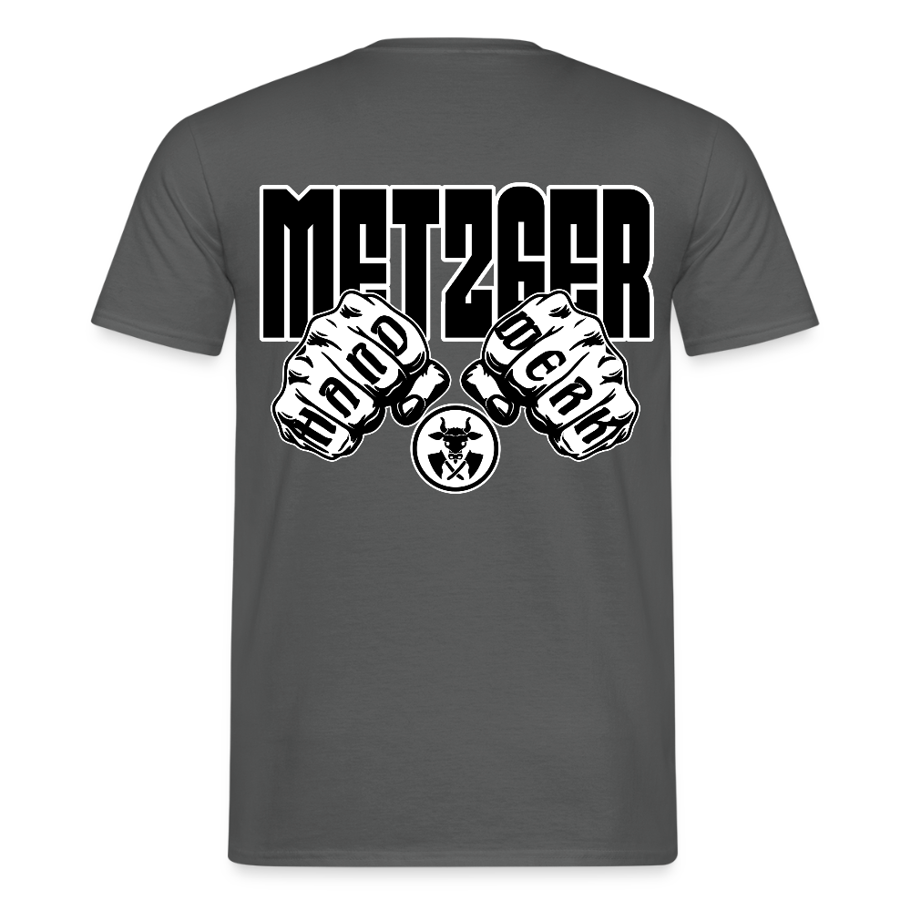 Unisex T-Shirt "Metzger" - Anthrazit