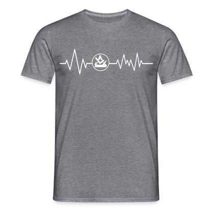 Unisex T-Shirt "Schreiner" Graphit meliert Männer T-Shirt