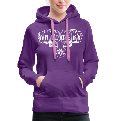 Frauen Premium Hoodie "Spengler" - Purple