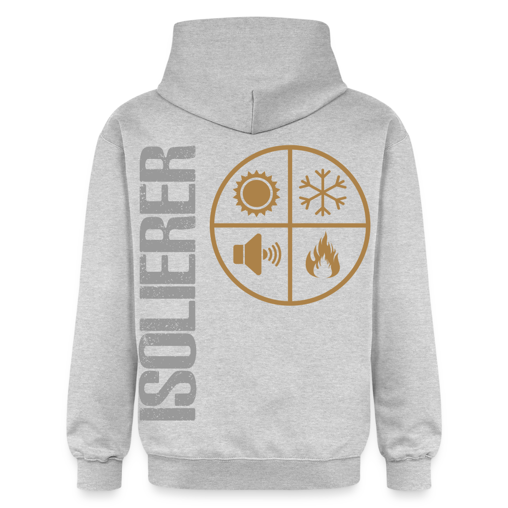 Gildan Unisex Softstyle® "Isolierer" Hellgrau meliert Gildan Unisex Softstyle® Midweight Hoodie