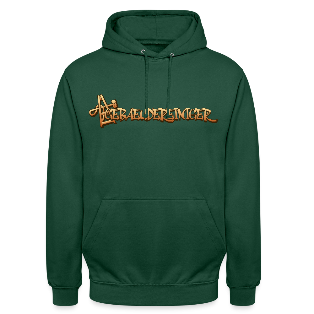 Unisex Hoodie "Gebäudereiniger" Flaschengrün Unisex Hoodie
