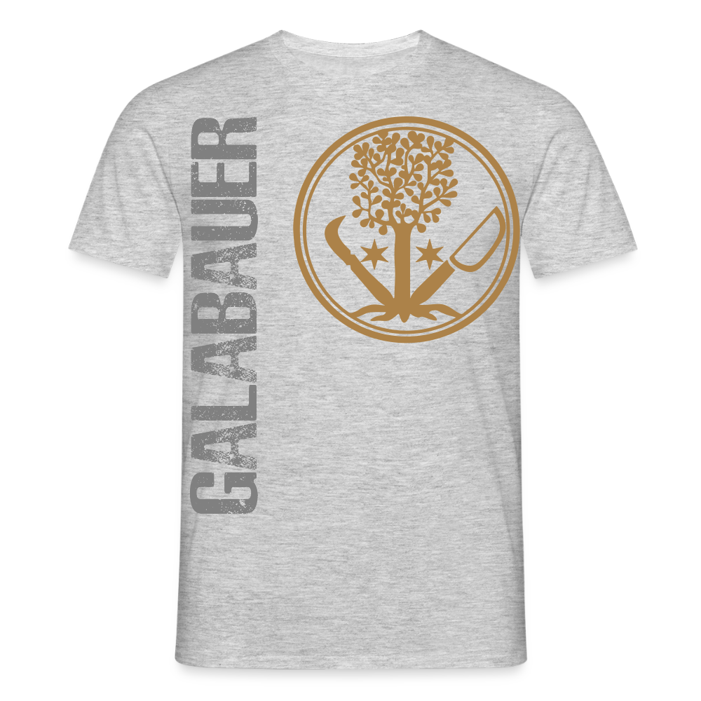 Unisex T-Shirt "GaLaBauer" Grau meliert Männer T-Shirt