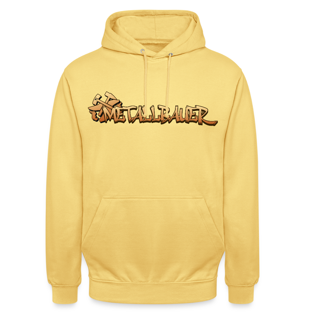 Unisex Hoodie "Metallbauer" Zitronengelb Unisex Hoodie