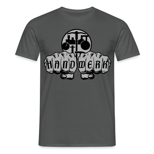 Unisex T-Shirt "Strassenbauer" Anthrazit Männer T-Shirt