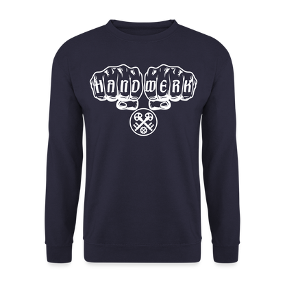 Unisex Pullover "Schlosser" Navy Unisex Pullover