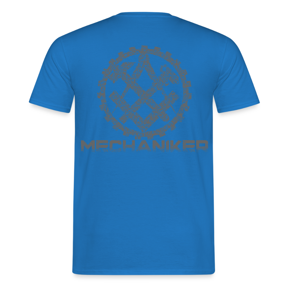 Unisex T-Shirt "Mechaniker" Royalblau Männer T-Shirt