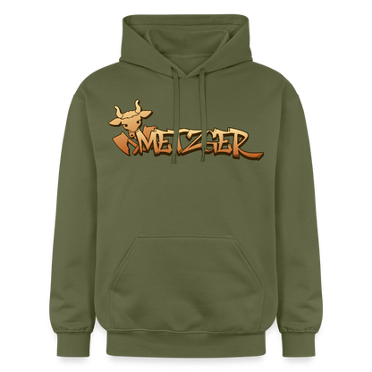 Gildan Unisex Softstyle® "Metzger" Militärgrün Gildan Unisex Softstyle® Midweight Hoodie