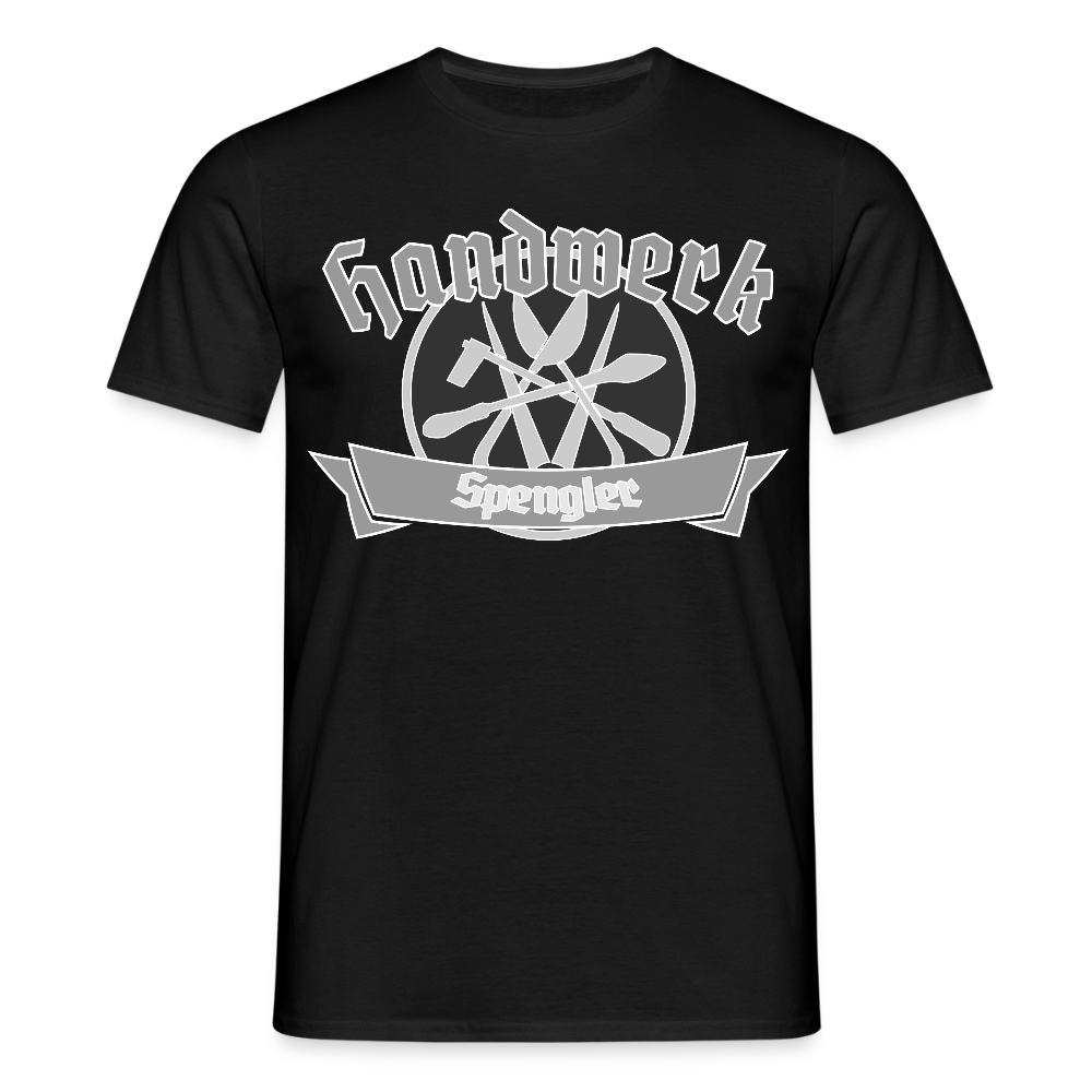 Unisex T-Shirt "Spengler" Schwarz Männer T-Shirt