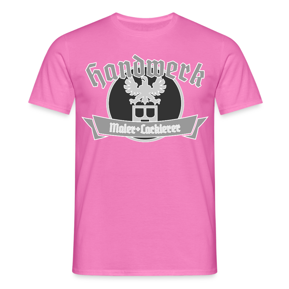 Unisex T-Shirt "Maler/Lackierer" Pink Männer T-Shirt