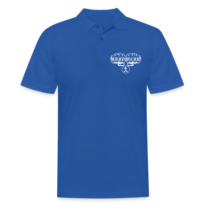 Männer Poloshirt "Steinmetz" Royalblau Männer Poloshirt