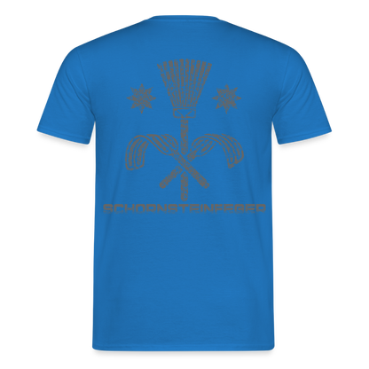 Unisex T-Shirt "Schornsteinfeger" Royalblau Männer T-Shirt