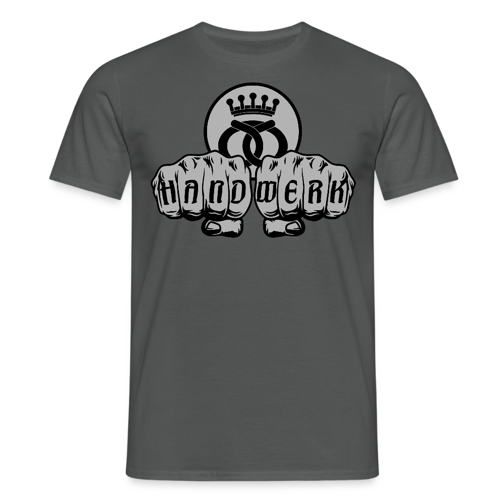 Unisex T-Shirt "Bäcker" Anthrazit Männer T-Shirt