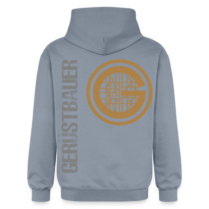 Gildan Unisex Softstyle® "Gerüstbauer" Blau Gildan Unisex Softstyle® Midweight Hoodie