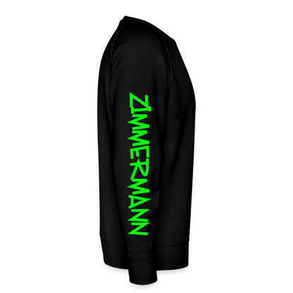 Unisex Premium Pullover "Zimmermann" neongrün Männer Premium Pullover