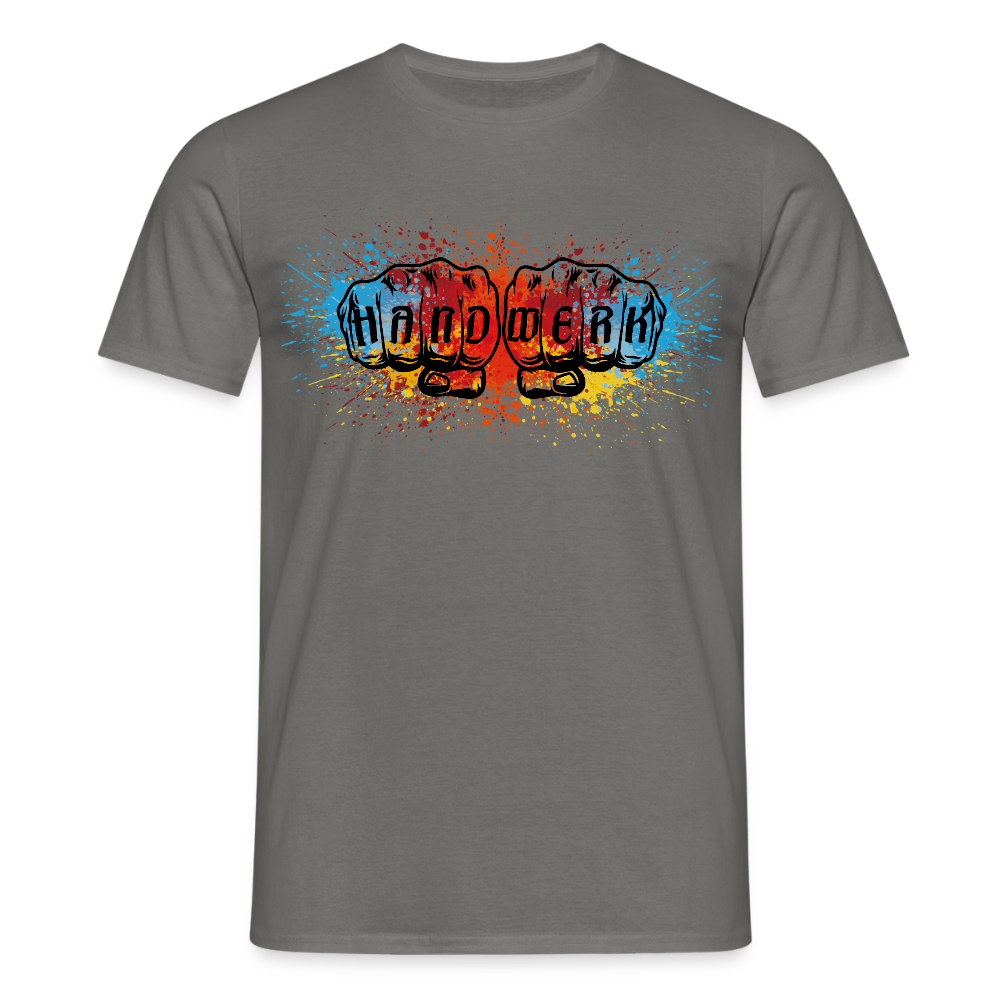 Unisex T-Shirt "Splash-Color" Graphit Männer T-Shirt