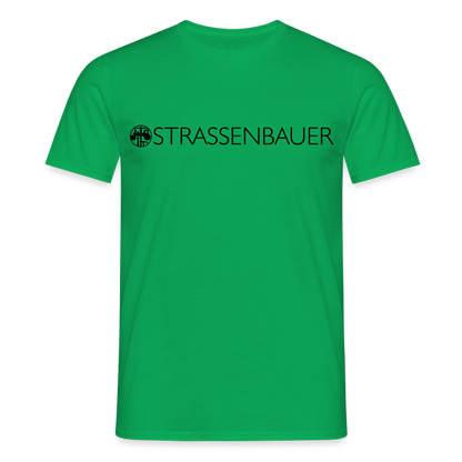 Unisex T-Shirt "Strassenbauer" Kelly Green Männer T-Shirt