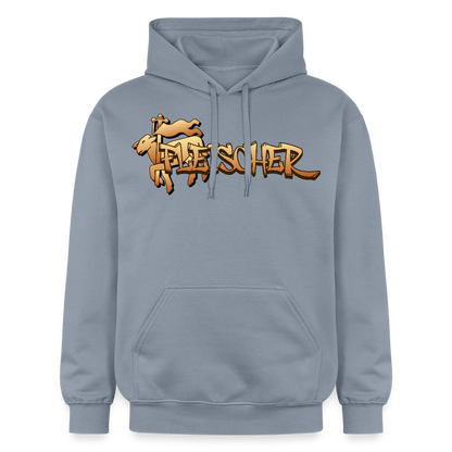 Gildan Unisex Softstyle® "Fleischer" Blau Gildan Unisex Softstyle® Midweight Hoodie