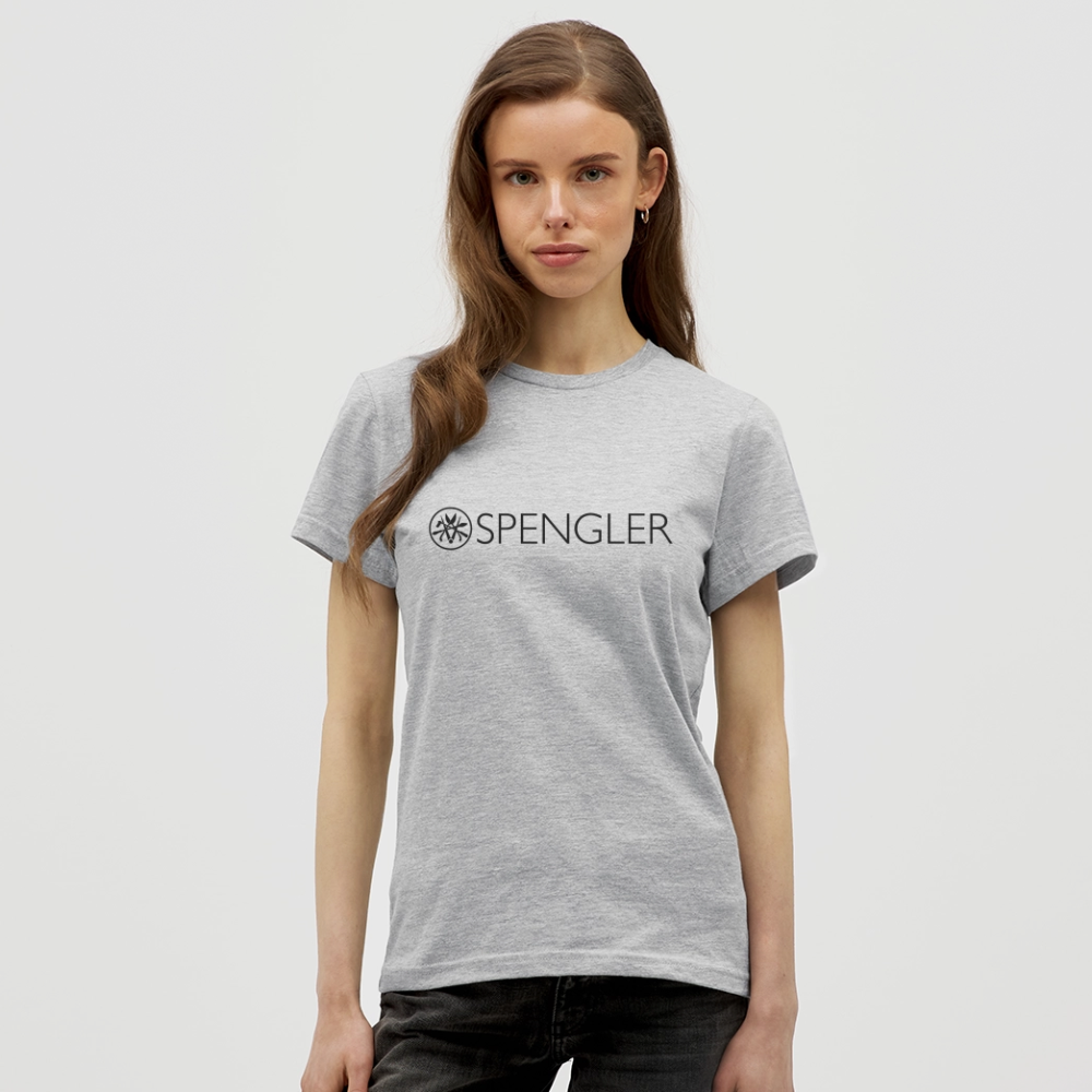 Frauen T-Shirt "Spengler" - Grau meliert