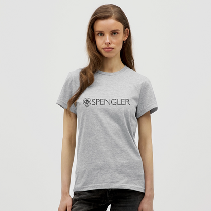 Frauen T-Shirt "Spengler" - Grau meliert