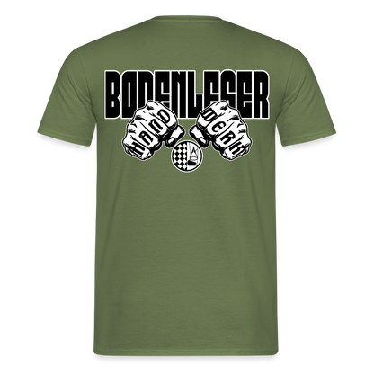 Unisex T-Shirt "Bodenleger" - Militärgrün