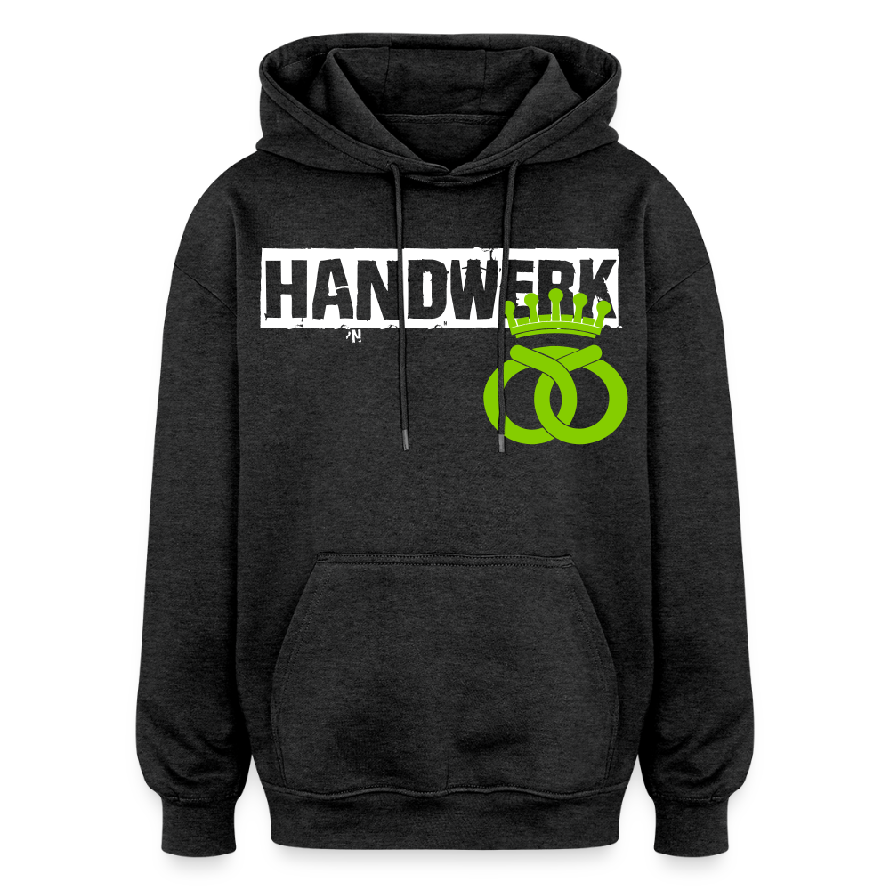 Oversized Unisex Hoodie "Bäcker" Anthrazit Oversized Unisex Hoodie