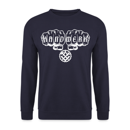 Unisex Pullover "Mechaniker" Navy Unisex Pullover
