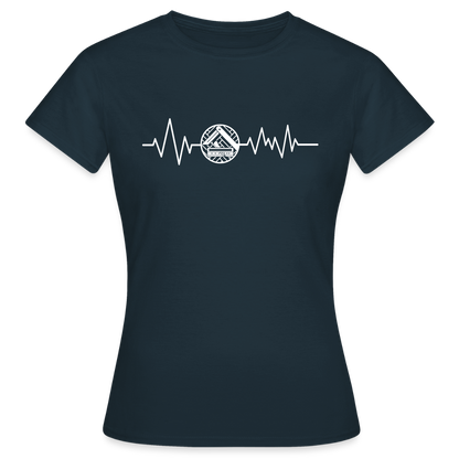 Frauen T-Shirt "Parkettleger" Navy Frauen T-Shirt