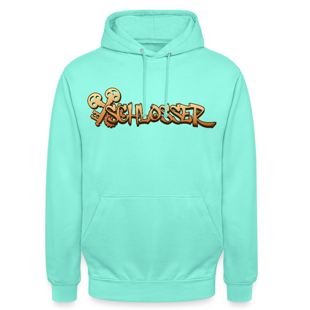 Unisex Hoodie "Schlosser" Mint Unisex Hoodie