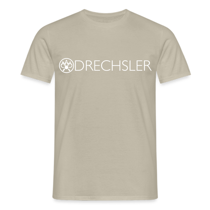 Unisex T-Shirt "Drechsler" Sandbeige Männer T-Shirt